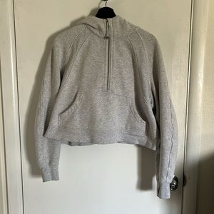 LULULEMON HALF ZIP SCUBA HOODIE